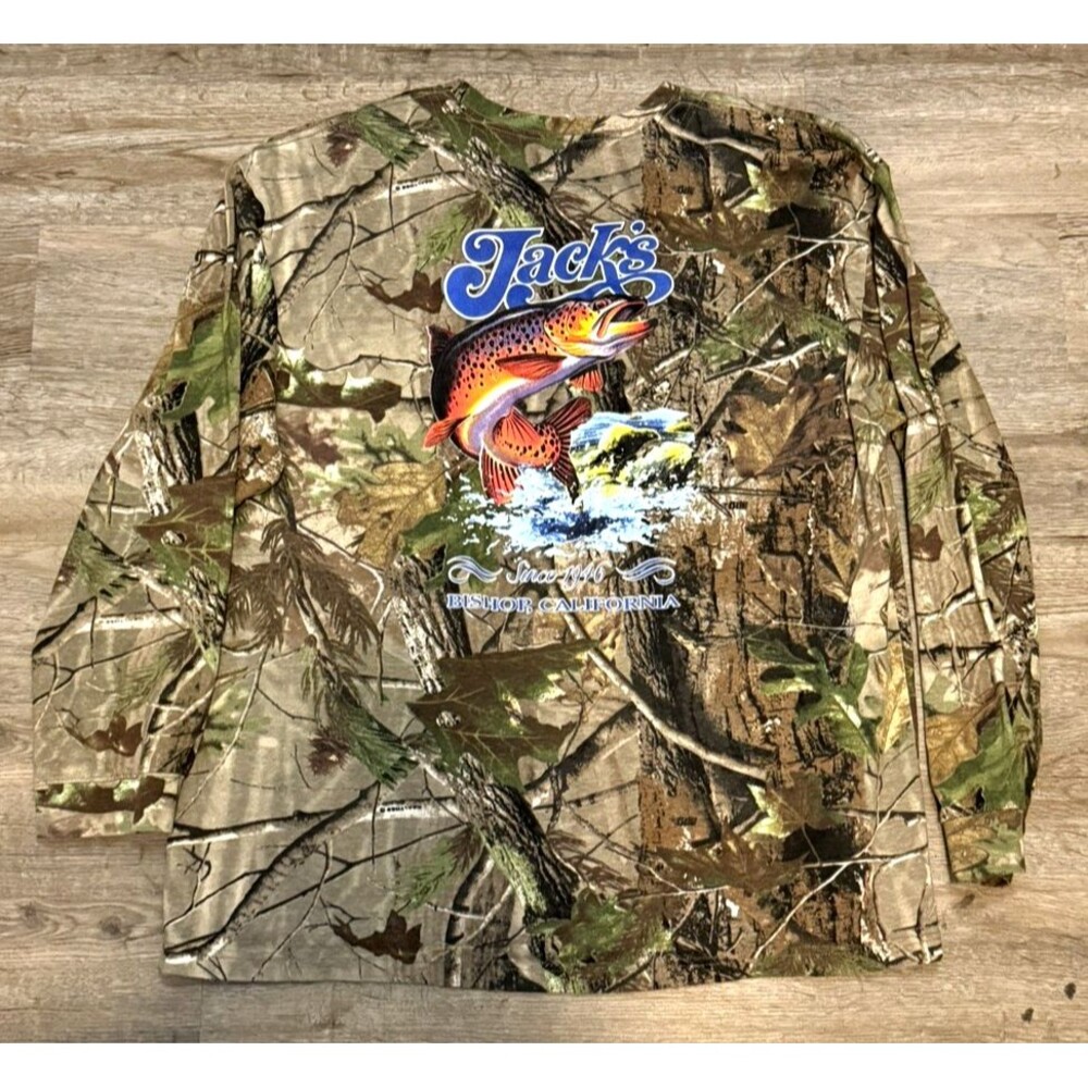Code Five "Jack's" Men's Long Sleeve Camo Hunting Shirt 2XL